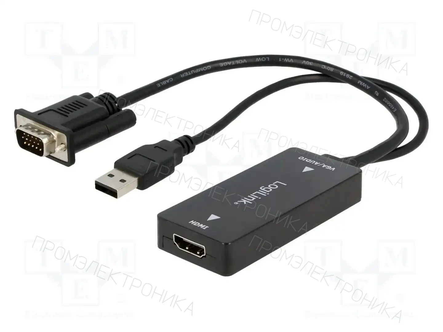 LOGILINK CV0060 — Кабели и адаптеры HDMI, DVI, DisplayPort