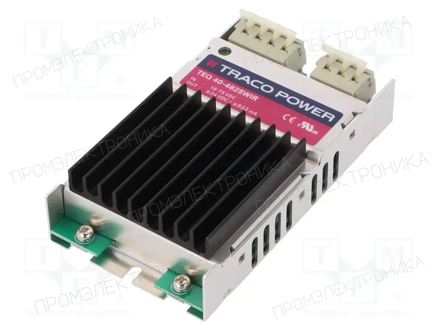 TRACO POWER TEQ 40-4825WIR — Преобразователи DC/DC