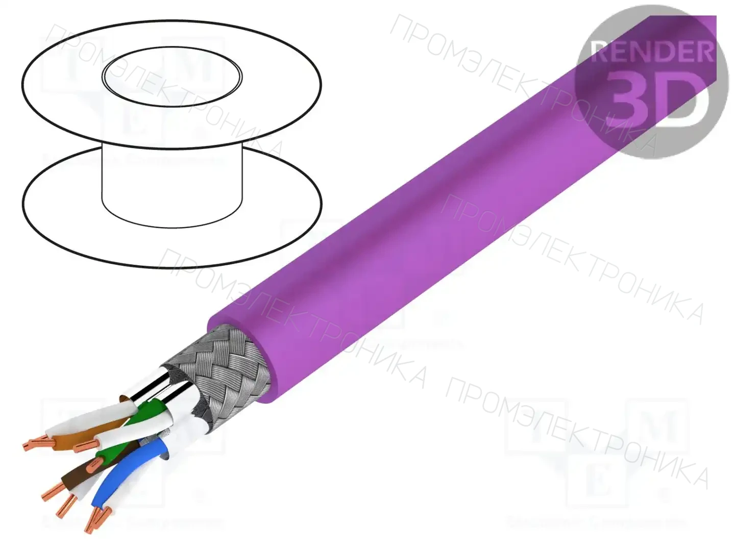 LOGILINK CQ6500D — Провода промышленные Ethernet