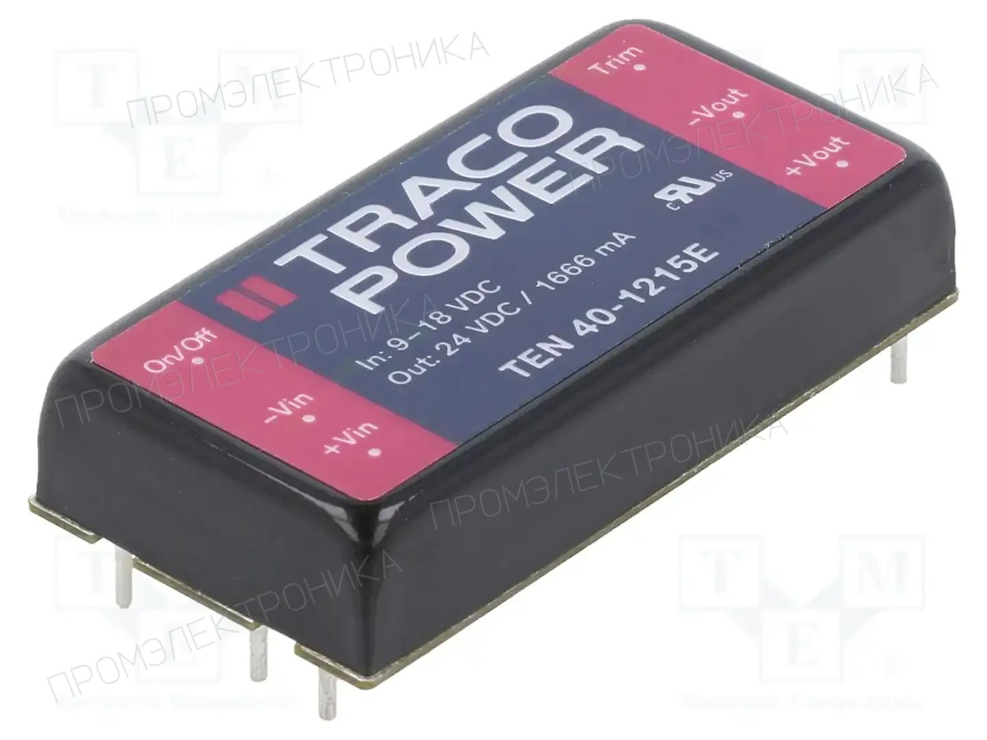 TRACO POWER TEN 40-1215E — Преобразователи DC/DC