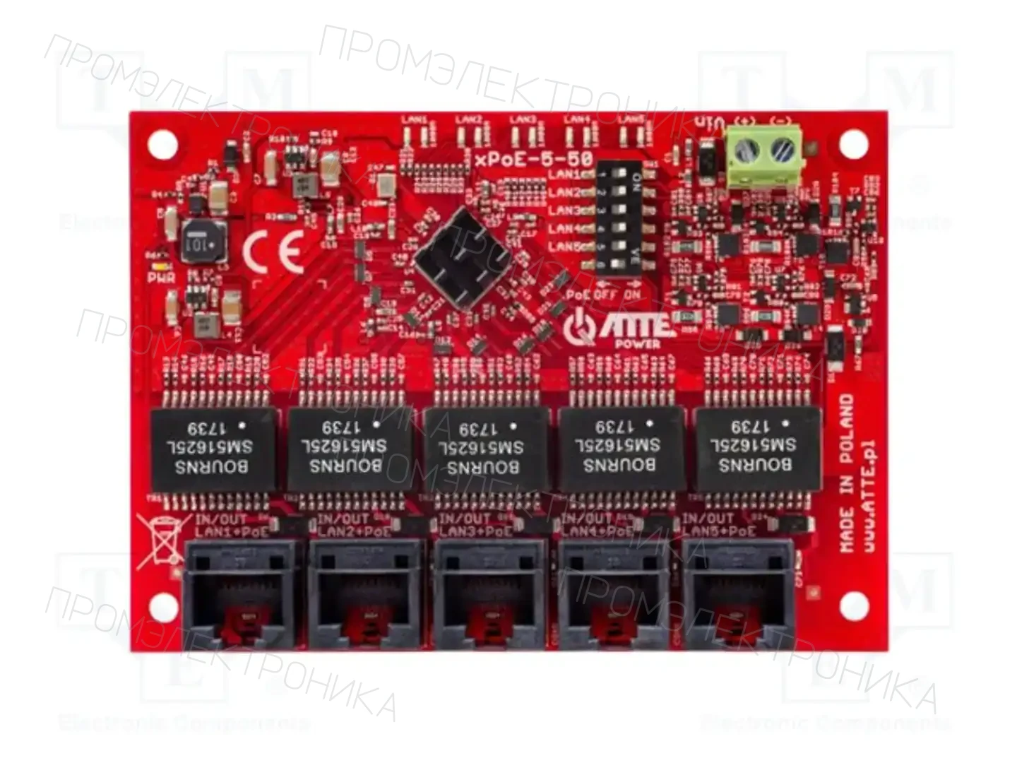 ATTE POWER XPOE-5-50-OF — Промышленные сети