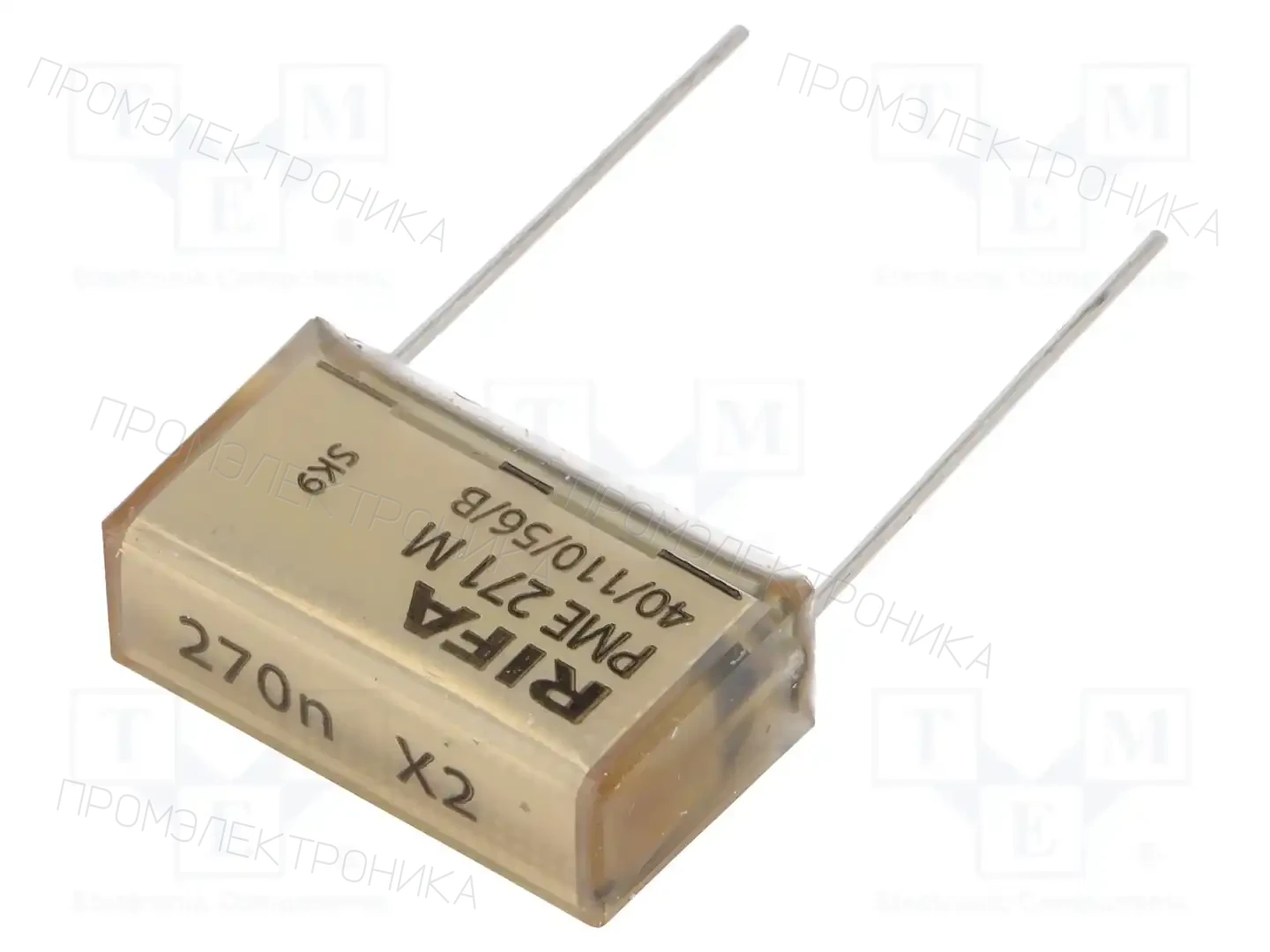 KEMET PME271M627KR30 — Бумажные конденсаторы
