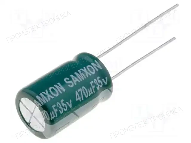 SAMXON EGF477M1VG16RRTHP-R — Конденсаторы электролитические THT