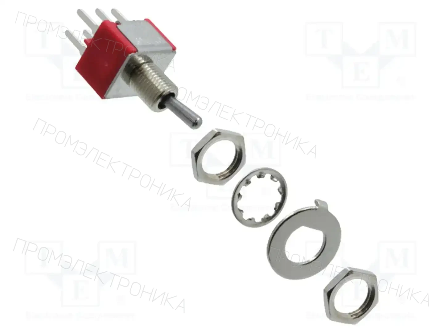 E-SWITCH 100DP3T2B3M2QEH — Переключатели рычажные