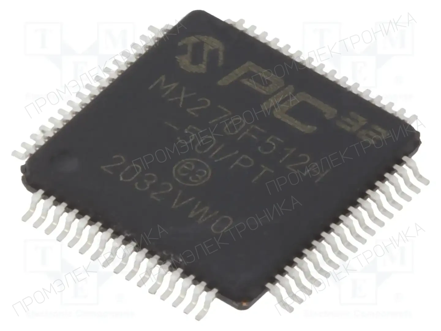 Microchip Technology PIC32MX270F512H-50I/PT — Линейка PIC32 32-bit