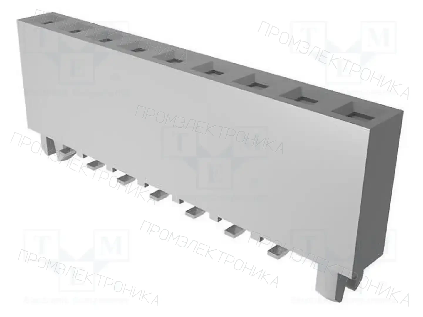 AMPHENOL 91614-307LF — Разъeмы сигнальные растр 2,54мм