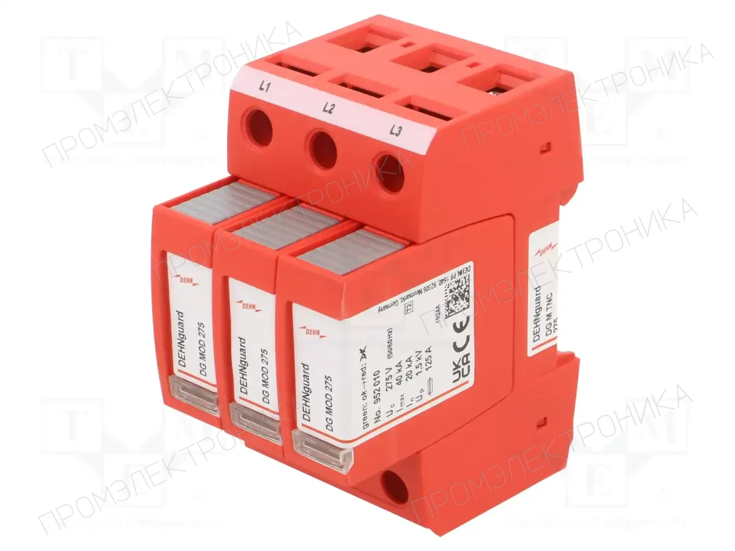 DEHN DG M TNC 275 — Ограничители перенапряжения