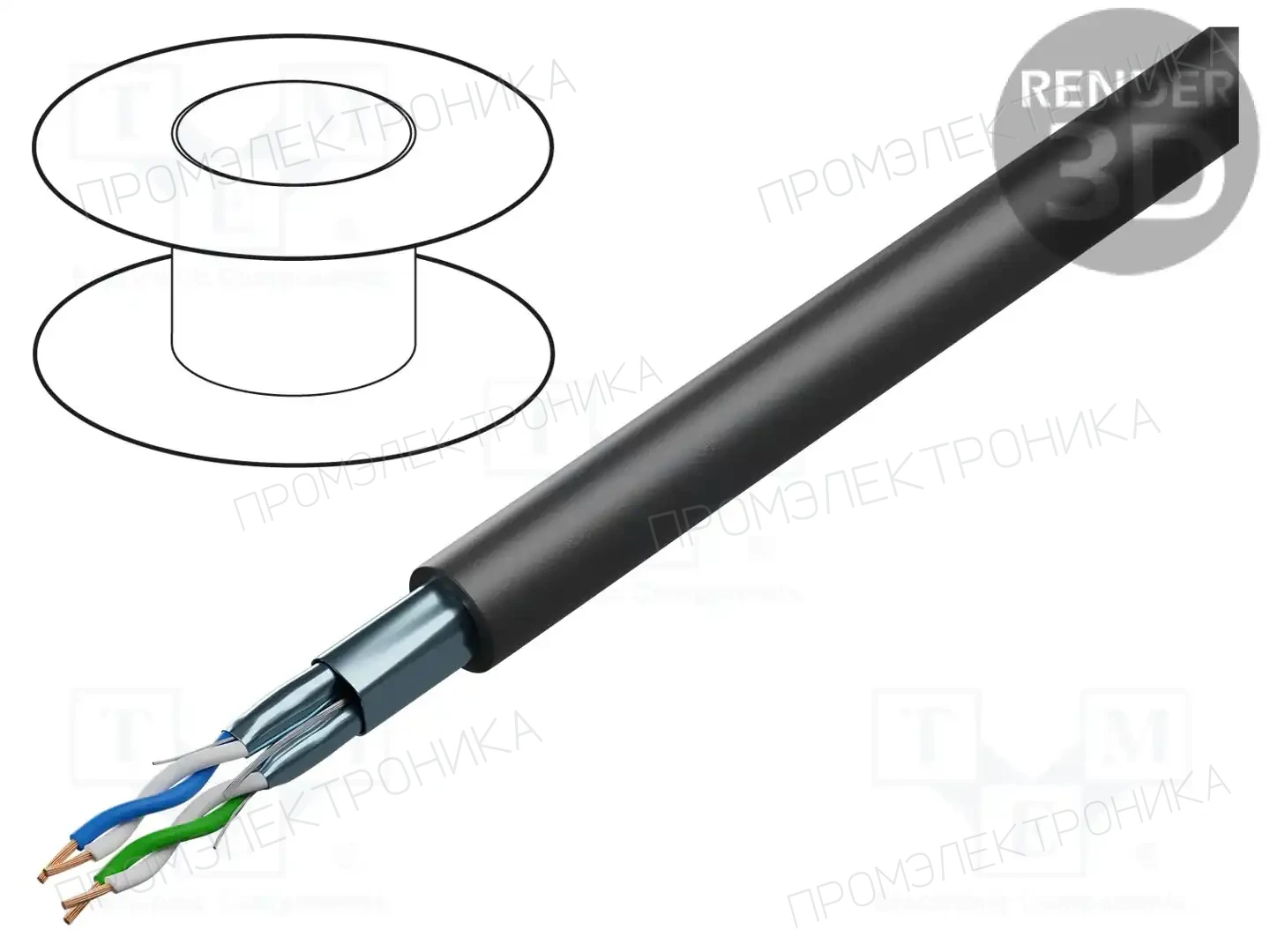 BITNER SB3014 — Провода многожильные экранированные