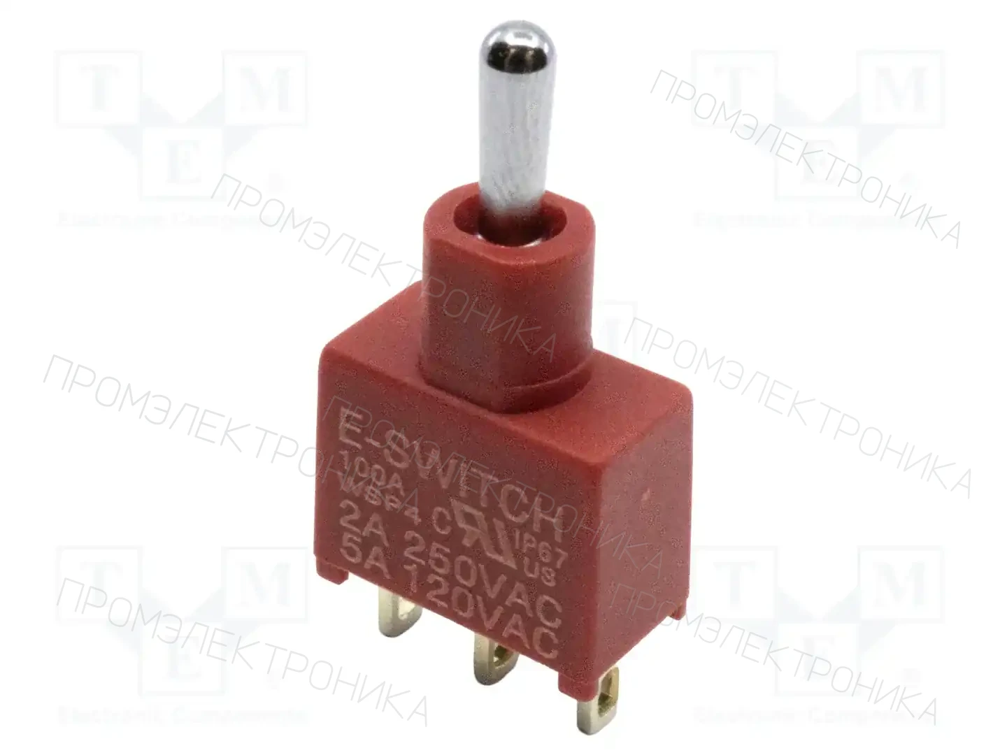 E-SWITCH 100AWSP4T2B4M1QE — Переключатели рычажные
