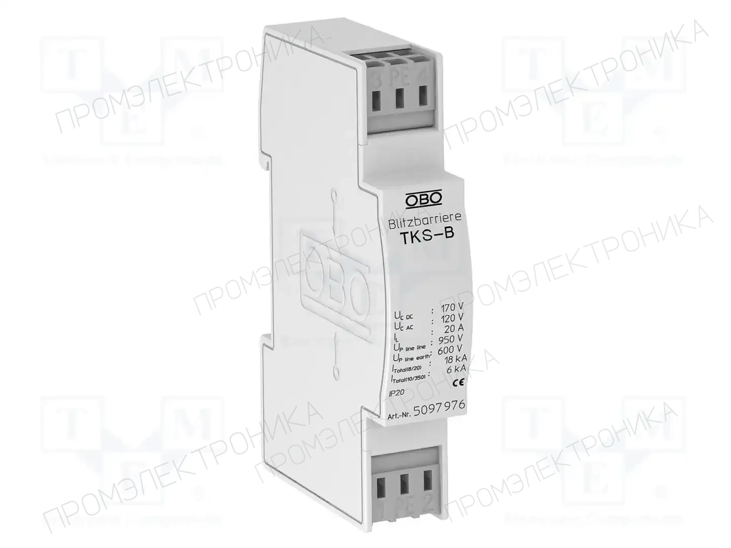 OBO BETTERMANN TKS-B — Ограничители перенапряжения