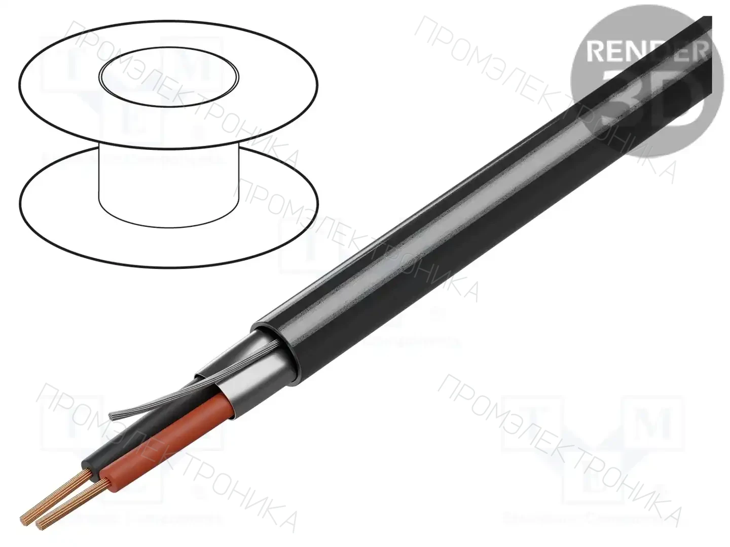 BELDEN 5200FE.00152 — Провода многожильные экранированные
