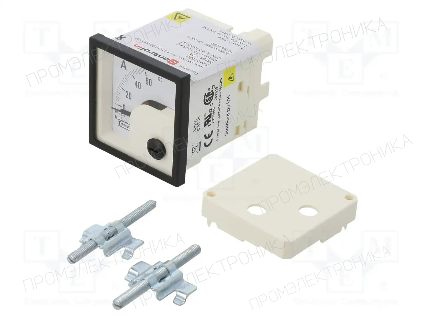 CROMPTON / TE CONNECTIVITY 039-90212-0000-1/2A-0-60/120A-48X48MM — Амперметры