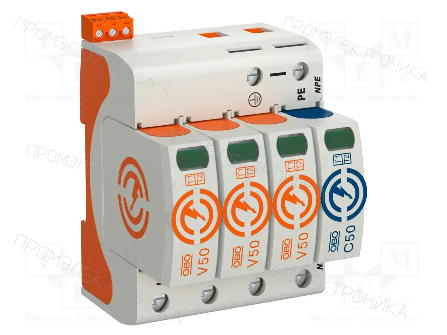 OBO BETTERMANN V50-3+NPE+FS-385 — Ограничители перенапряжения