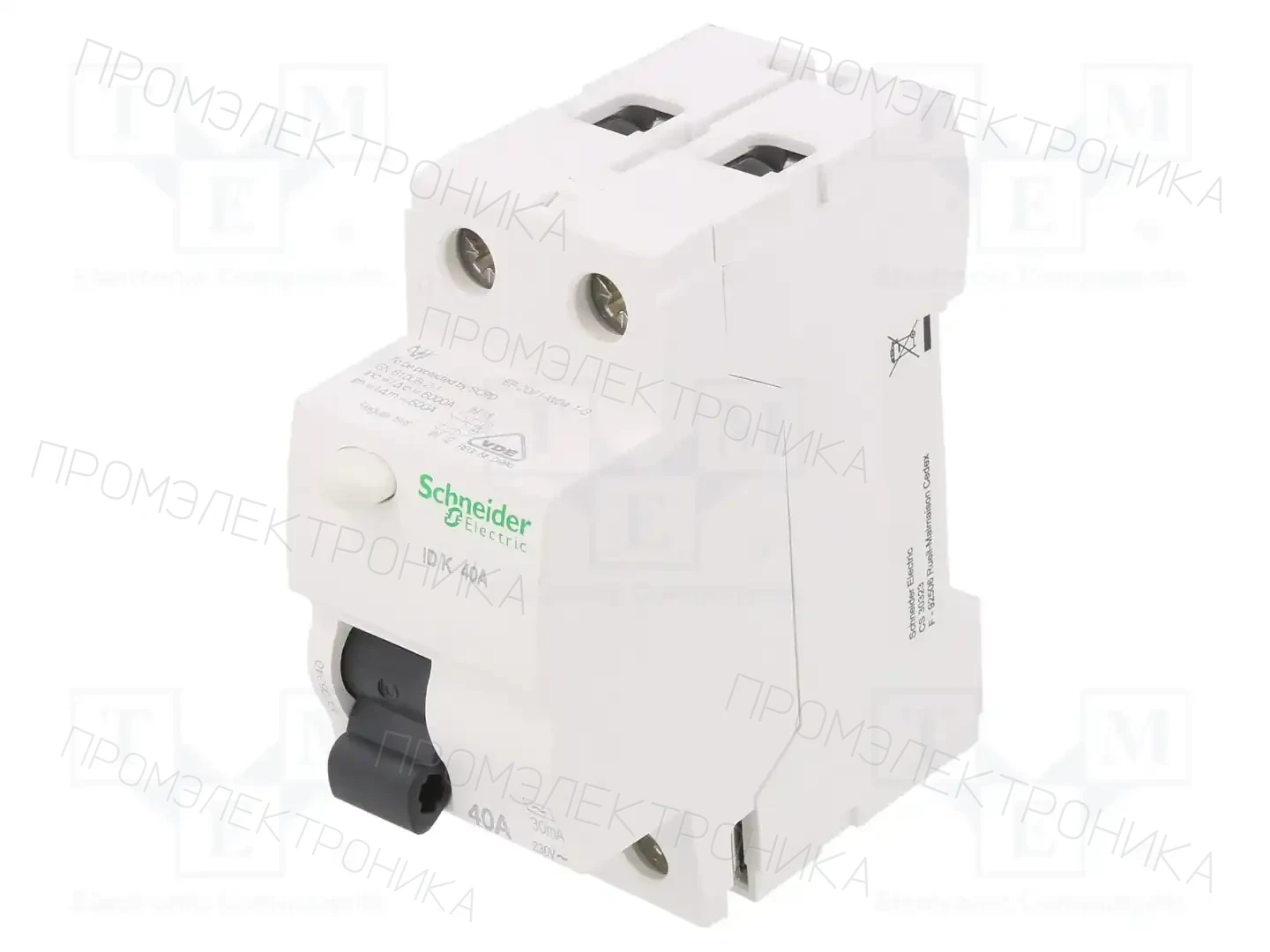 SCHNEIDER ELECTRIC A9Z05240 — Дифференциальные выключатели