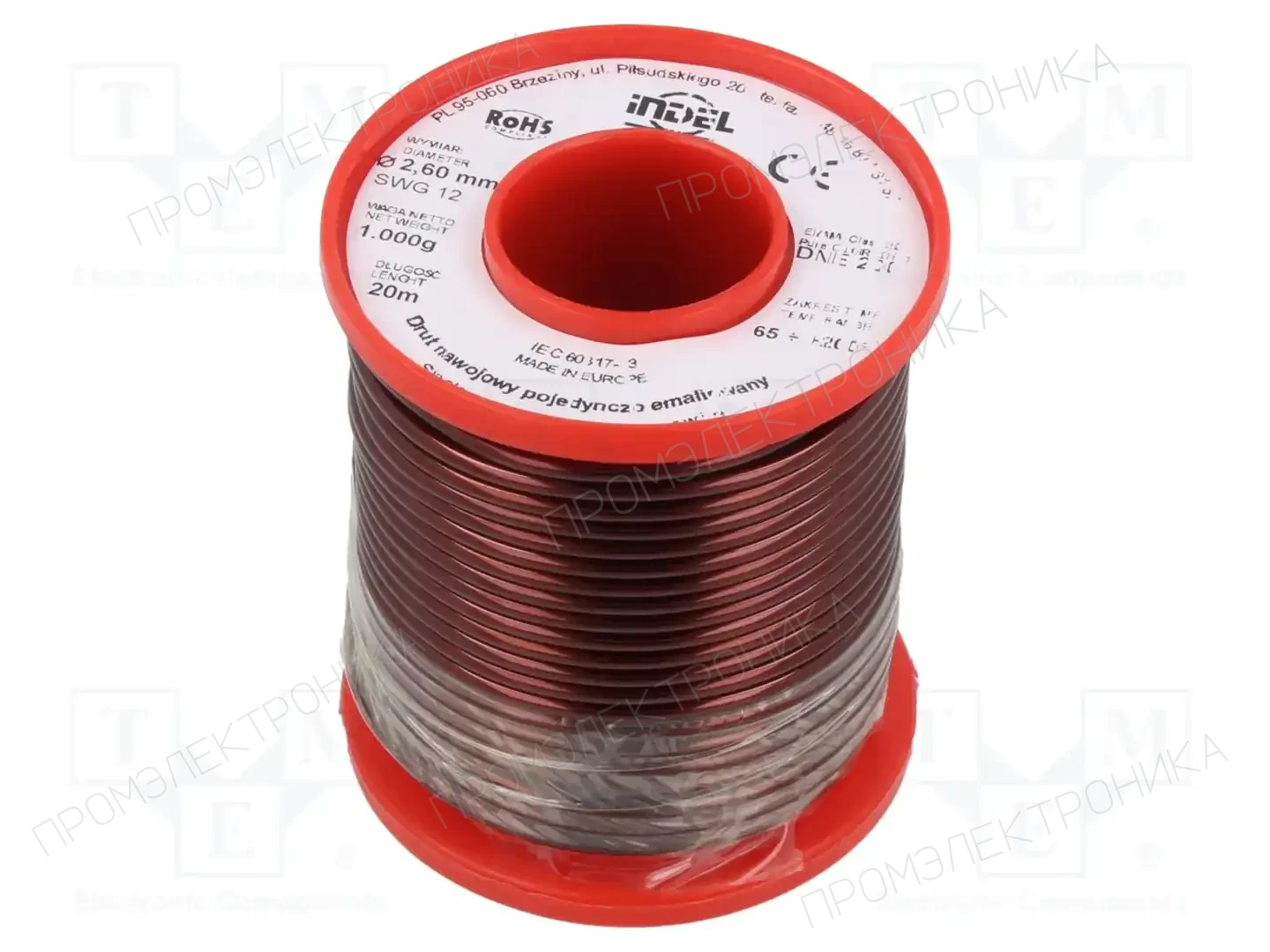INDEL DNE2,6-1KG — Проволока обмоточная