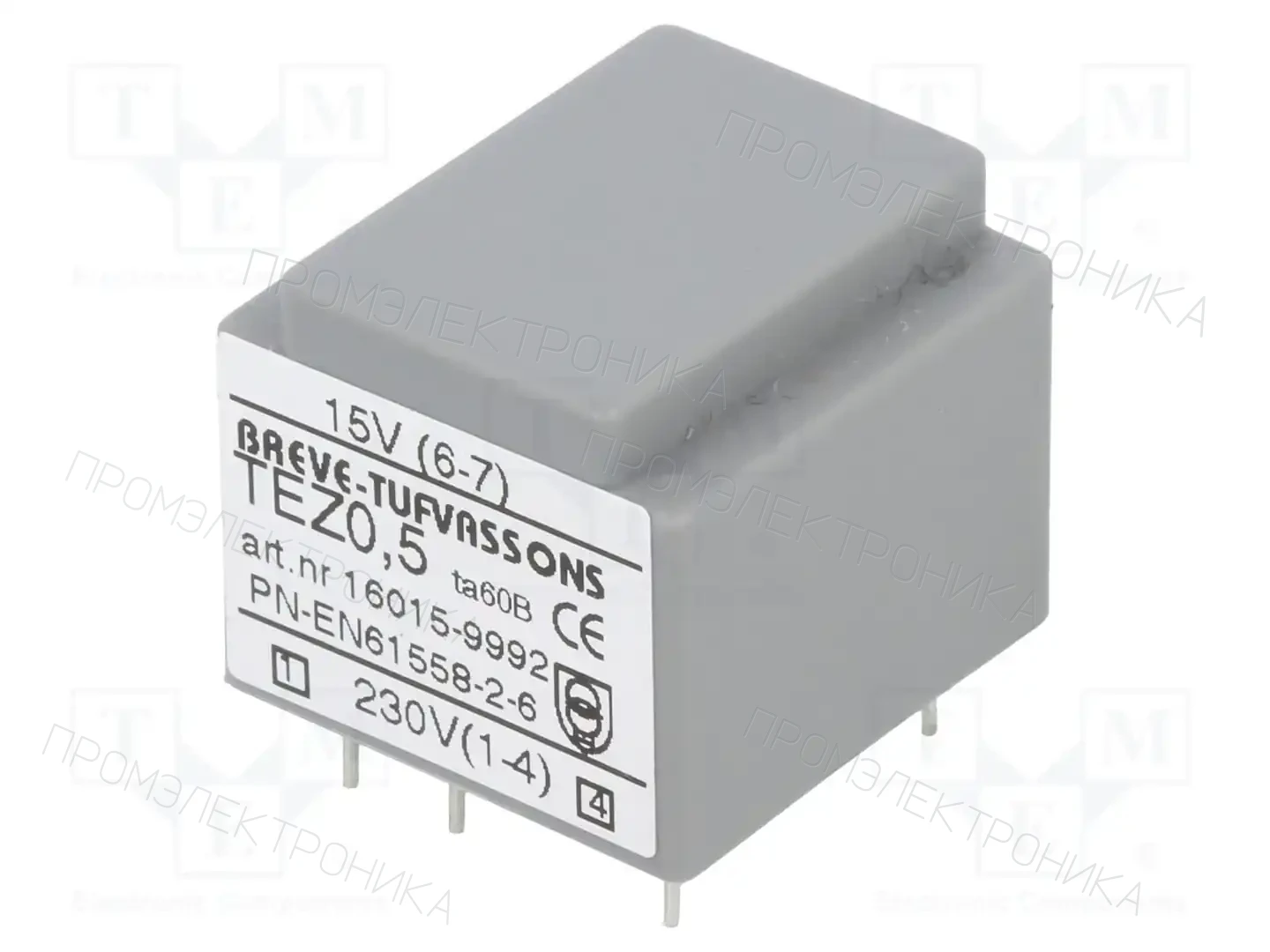 BREVE TUFVASSONS 16015-9992 — Трансформаторы PCB