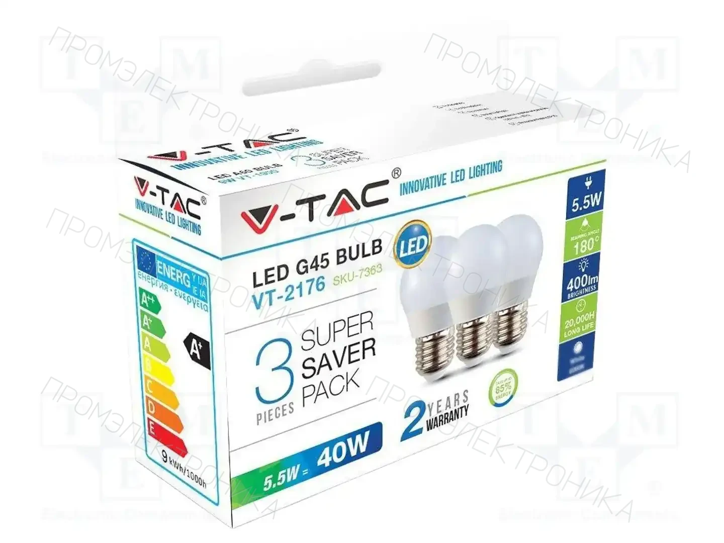 V-TAC SKU 7364 — Источники света - освещение