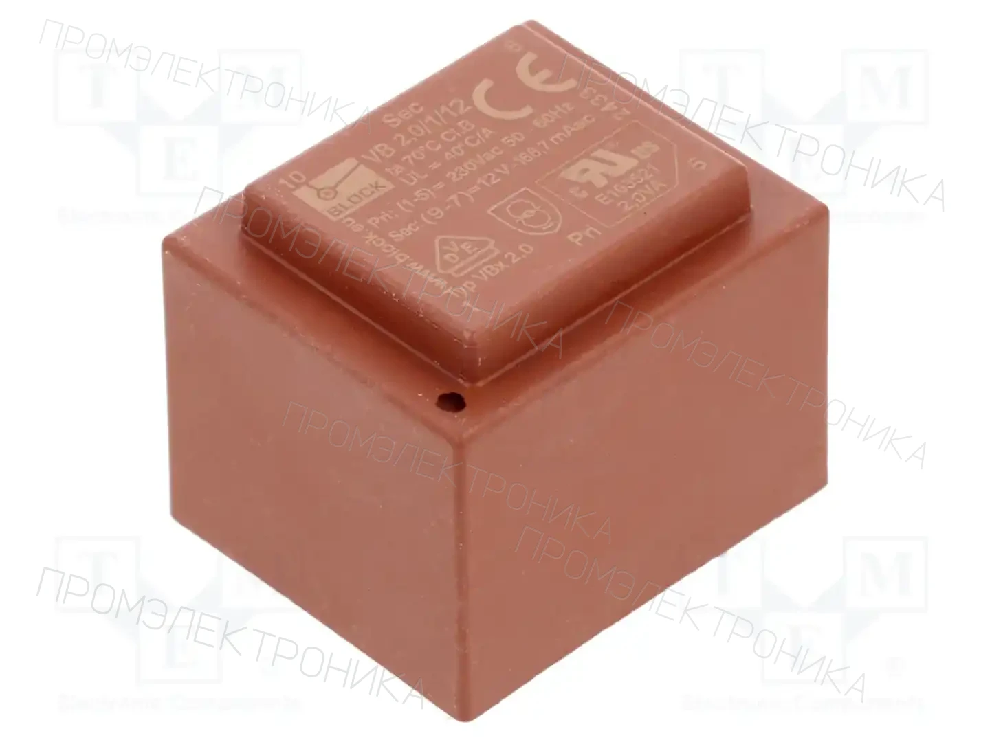 BLOCK VB 2,0/1/12 — Трансформаторы PCB