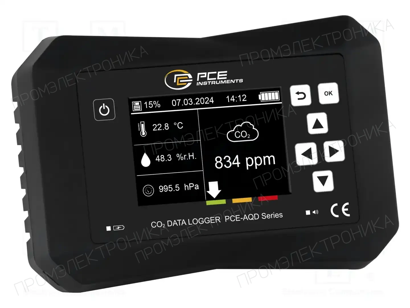 PCE INSTRUMENTS PCE-AQD 50A — Измерители и регистраторы газов