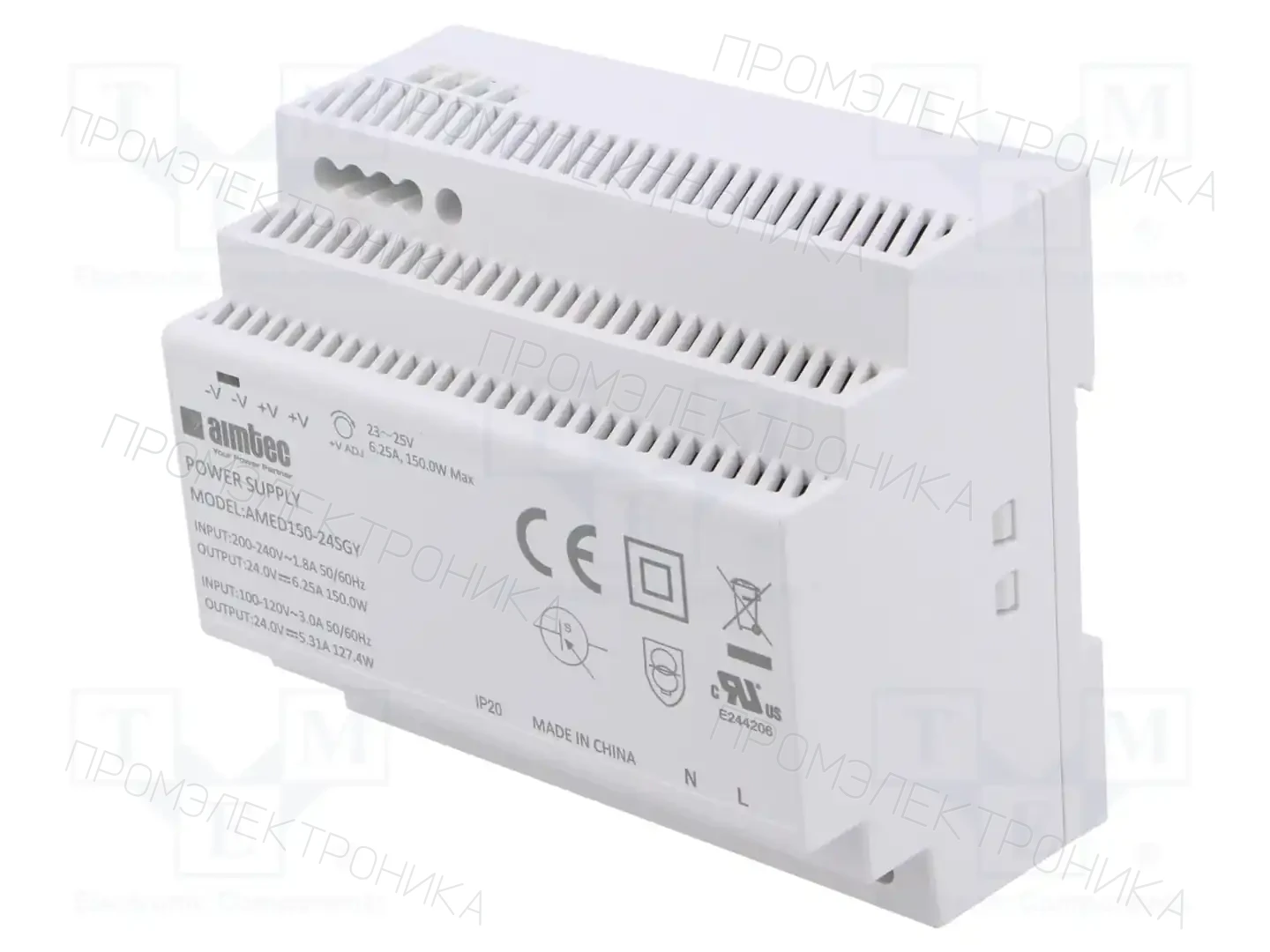 AIMTEC AMED150-24SGY — Блоки питания на DIN-рейку