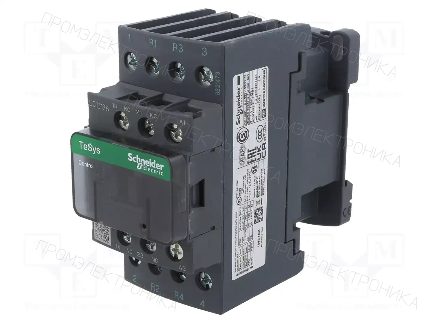 SCHNEIDER ELECTRIC LC1D188E7 — Контакторы - главные модули