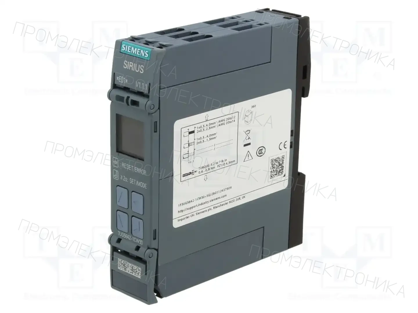 SIEMENS 3UG5642-1CW30 — Контрольные реле