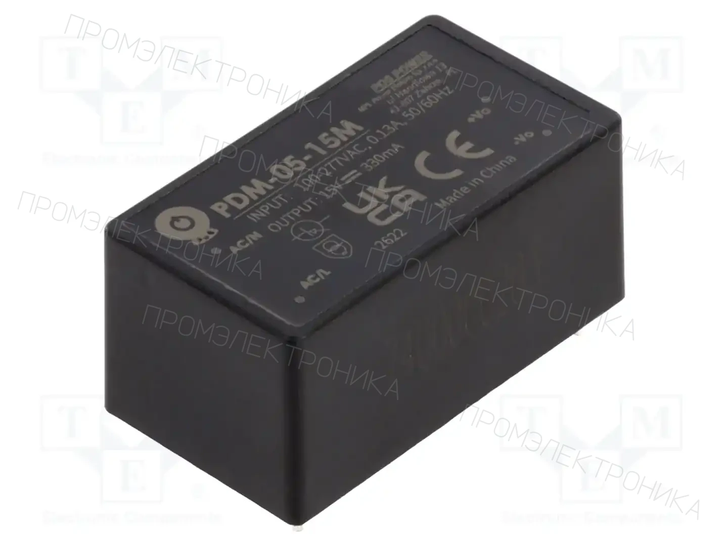 POS PDM-05-15M — Преобразователи AC/DC для PCB