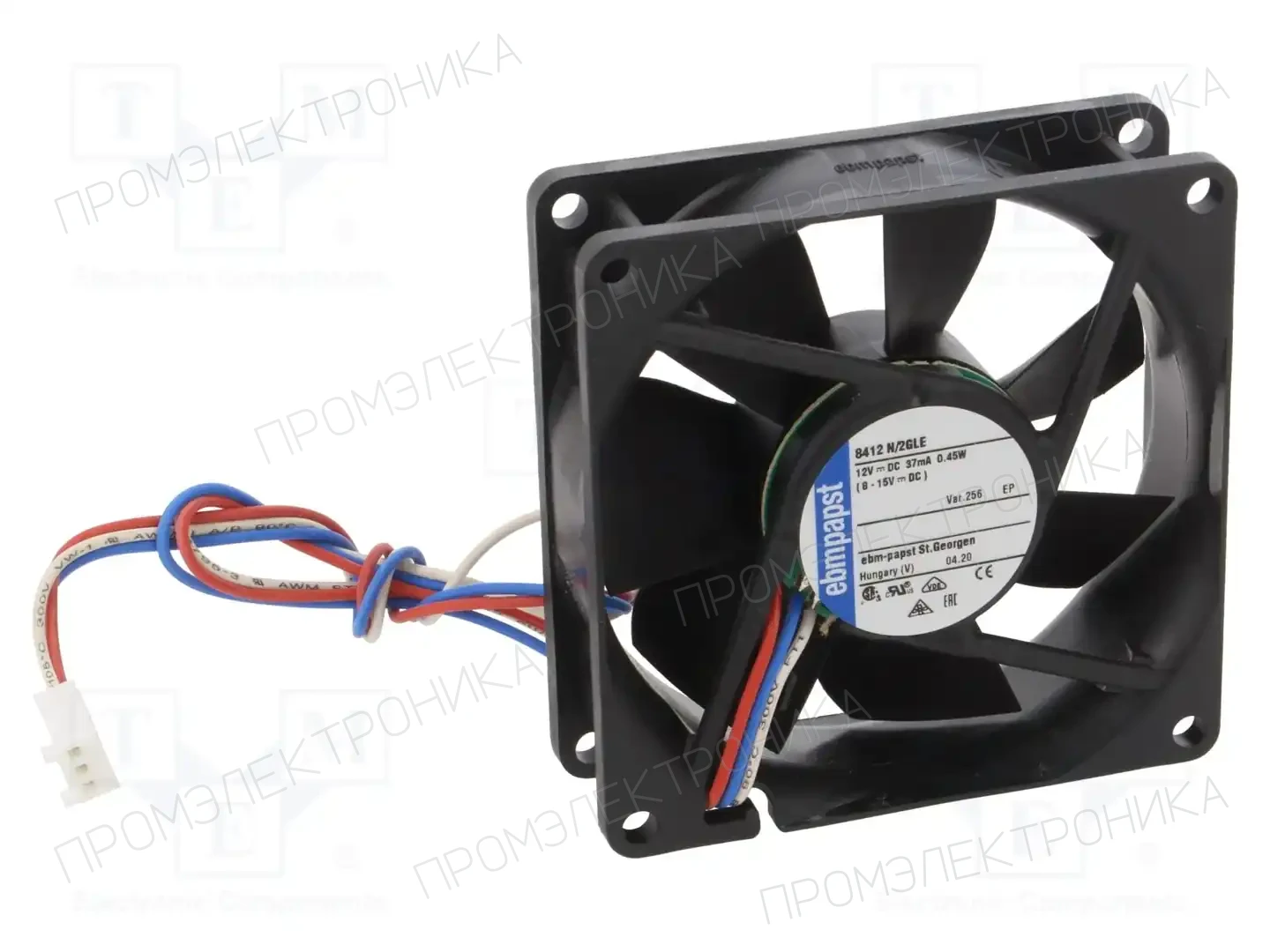 EBM-PAPST 8412N/2GLE-256 — Вентиляторы DC 12V