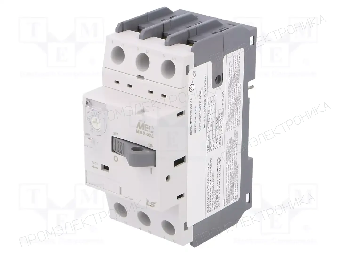 LS ELECTRIC MMS-32S 32A — Выключатели двигательные