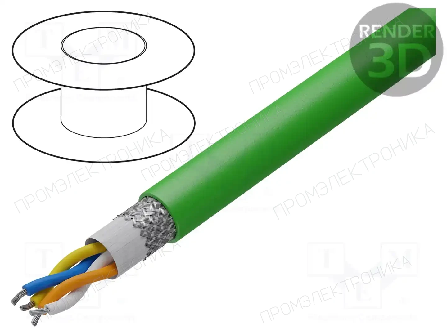 HELU 802186 — Провода промышленные Ethernet