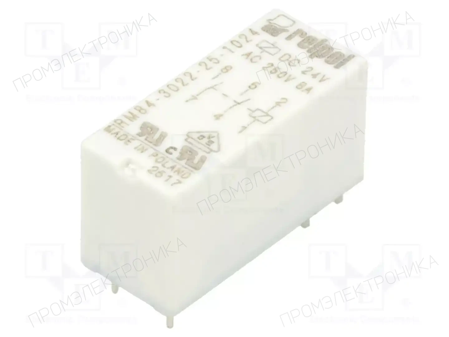 RELPOL RM84-3022-25-1024 — Реле электромагн. миниатюрные