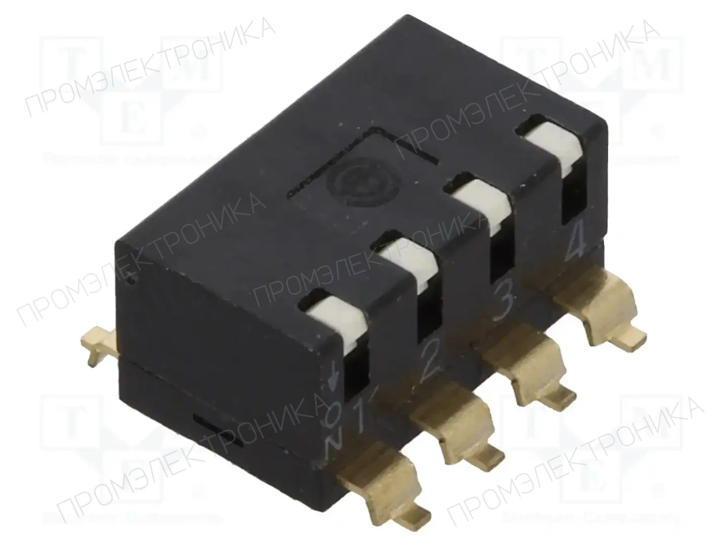 OMRON Electronic Components A6SR-4101 — Переключатели типа Dip-Switch