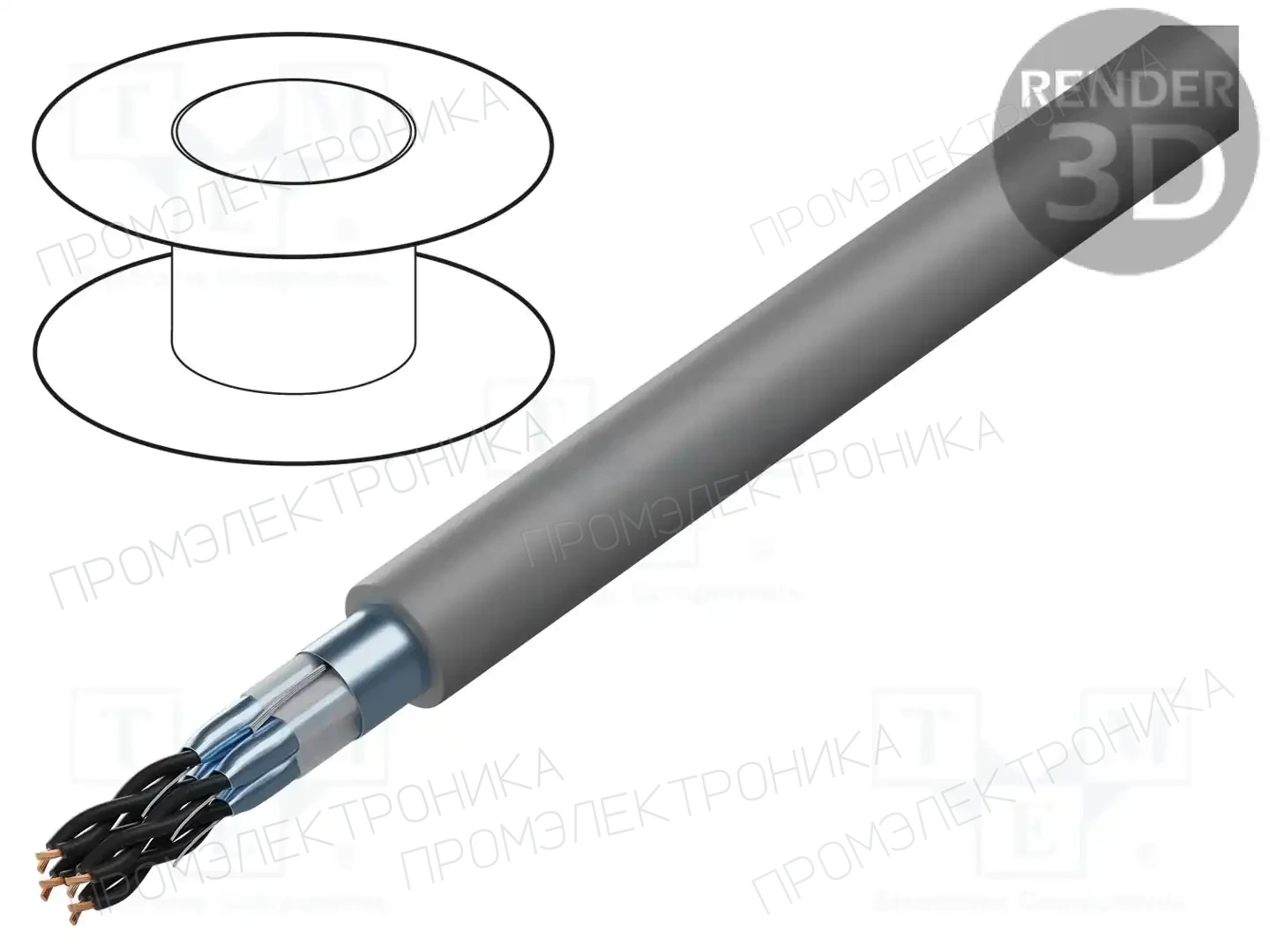 BITNER SB4504 — Провода многожильные экранированные