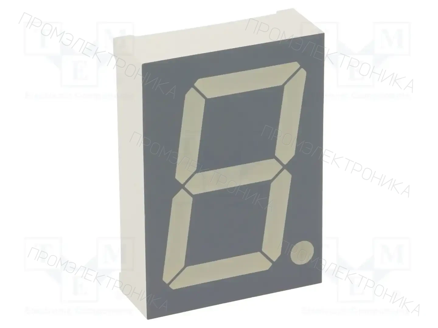 KINGBRIGHT ELECTRONIC SBA15-11EGWA — Светодиодные дисплеи 7-сегментные