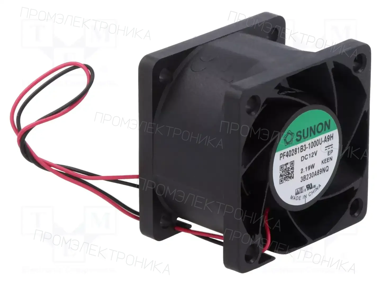 SUNON PF40281B3-1000U-A9H — Вентиляторы DC 12V