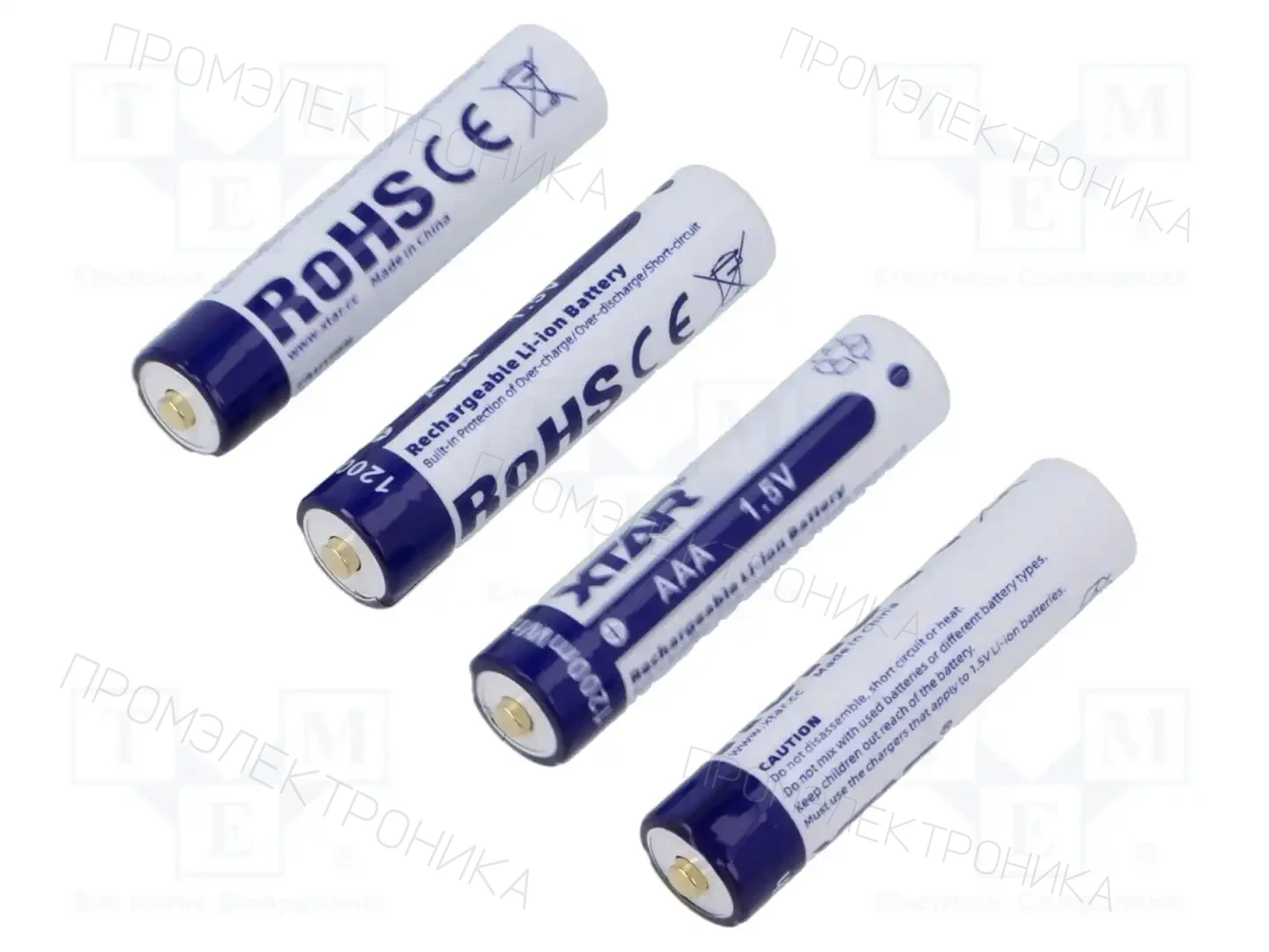 XTAR 10440 1.5V 750MAH LI-ION PROTECTED — Аккумуляторы