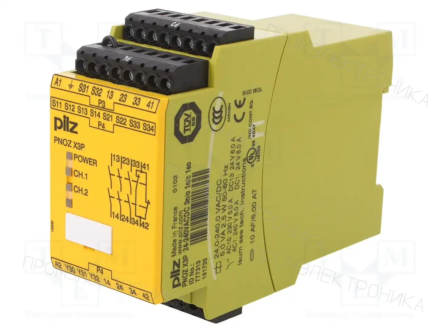PILZ 777313 — Выключат. безопасности - мод. управления