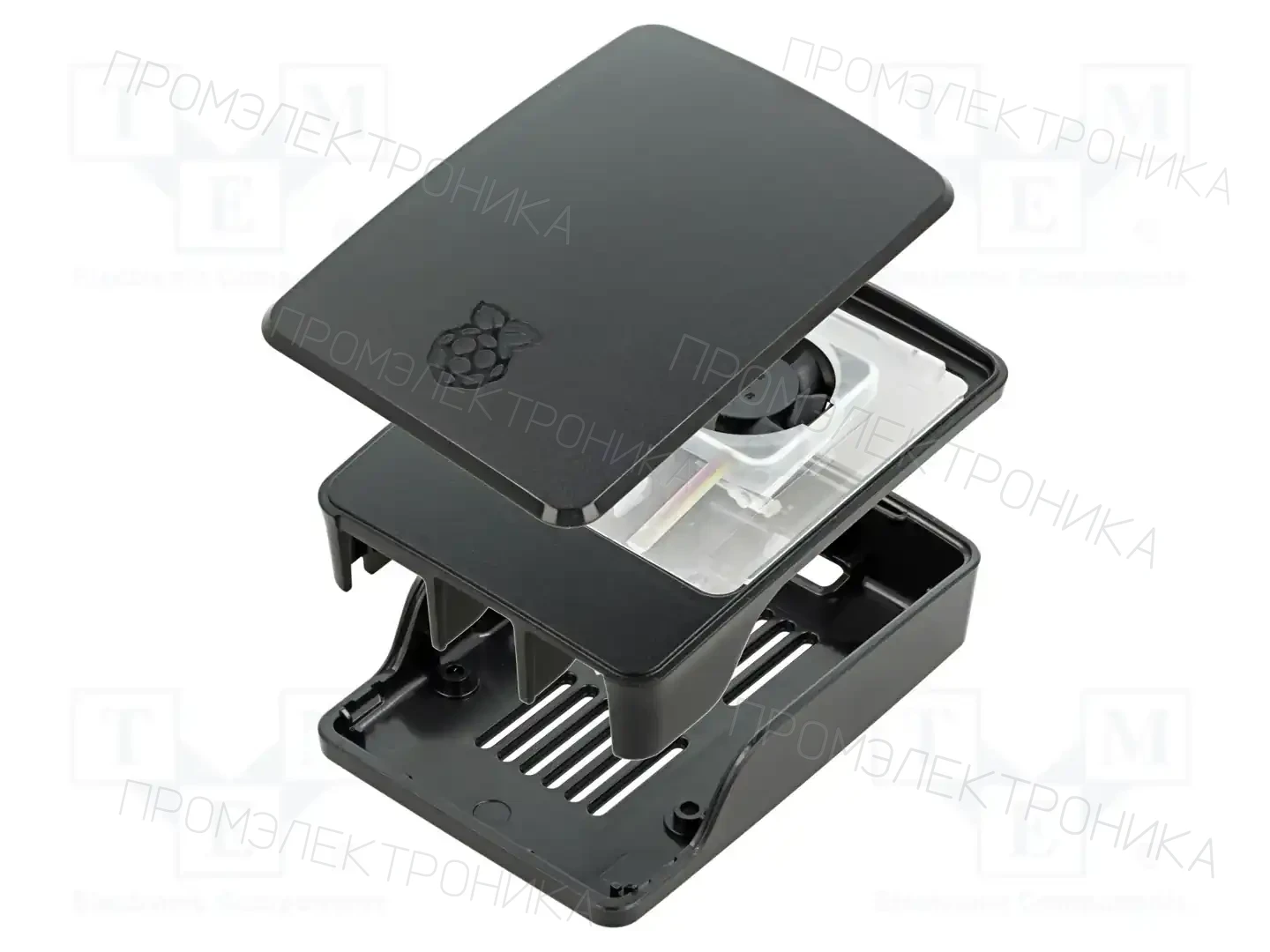 RASPBERRY PI RASPBERRY PI CASE FOR PI 5 BLACK — аксессуары CASE FOR PI 5 BLACK