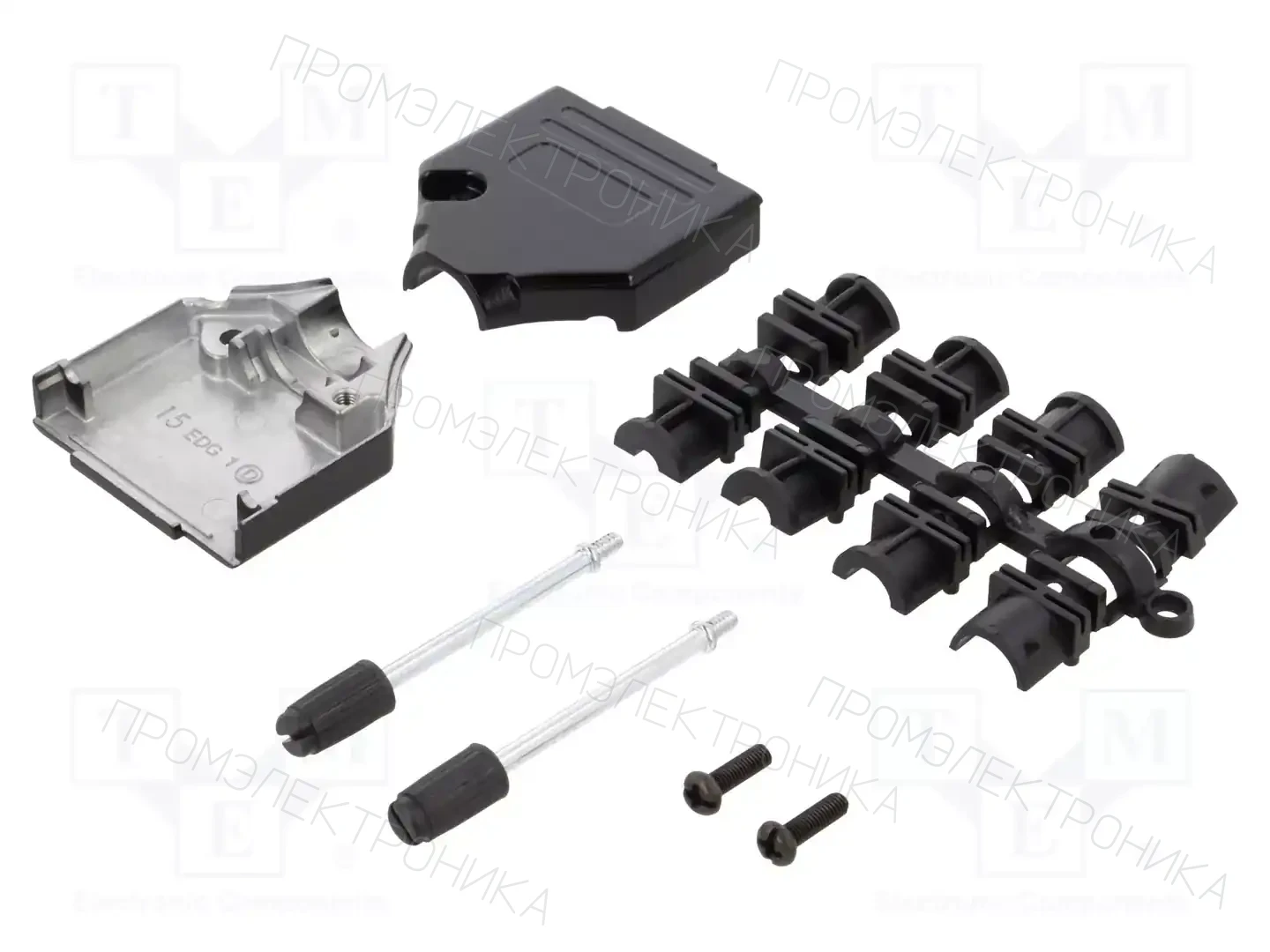 MH CONNECTORS DTZK15BKRAPCBK-K — Корпуса D-Sub