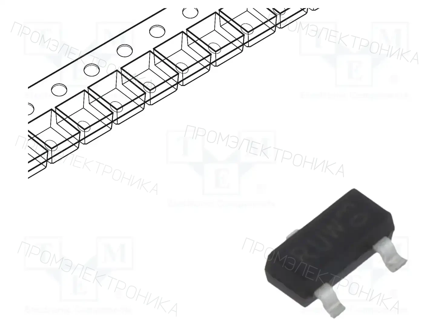 NEXPERIA MMBZ9V1AL,215 — Диоды защитные - сборки