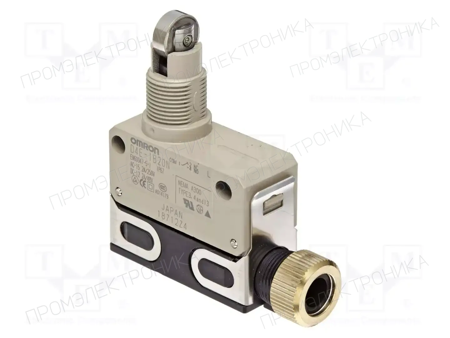 OMRON D4E-1B20N — Выключатели концевые