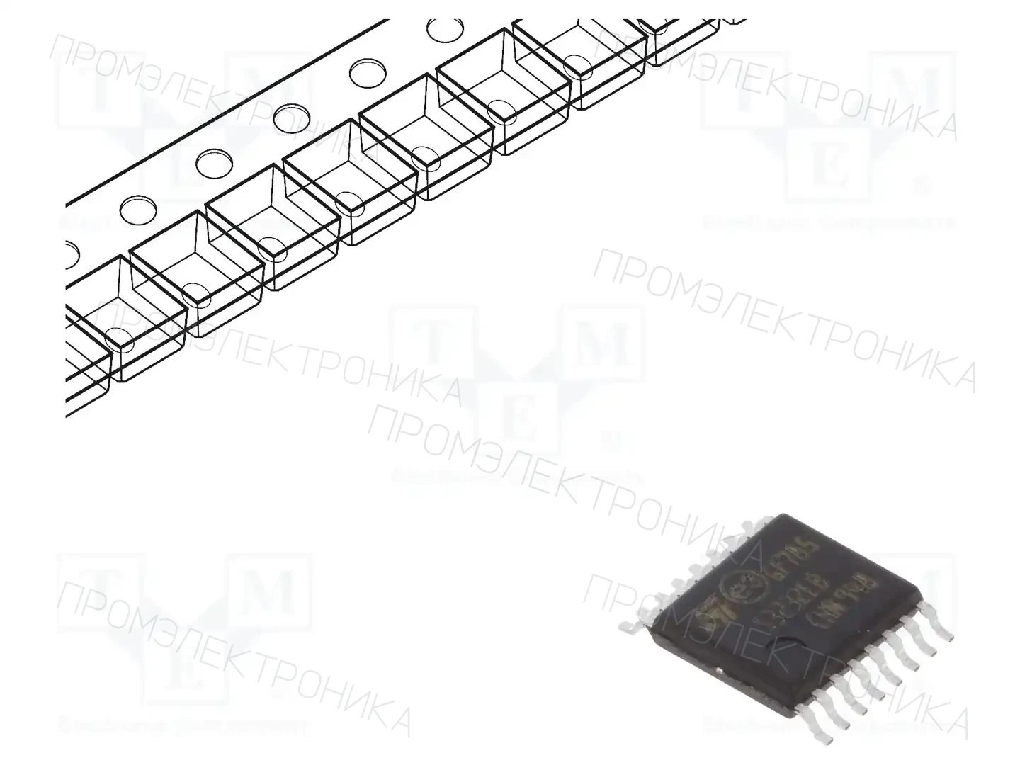 STMicroelectronics ST3232EBTR — Микросхемы - RS232 / RS422 / RS485
