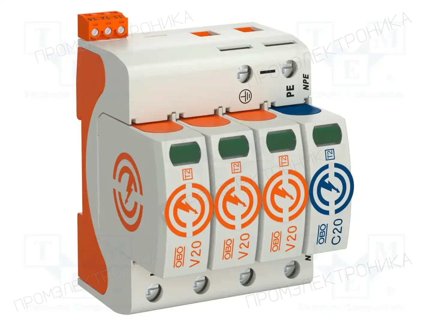 OBO BETTERMANN V20-3+NPE+FS-320 — Ограничители перенапряжения