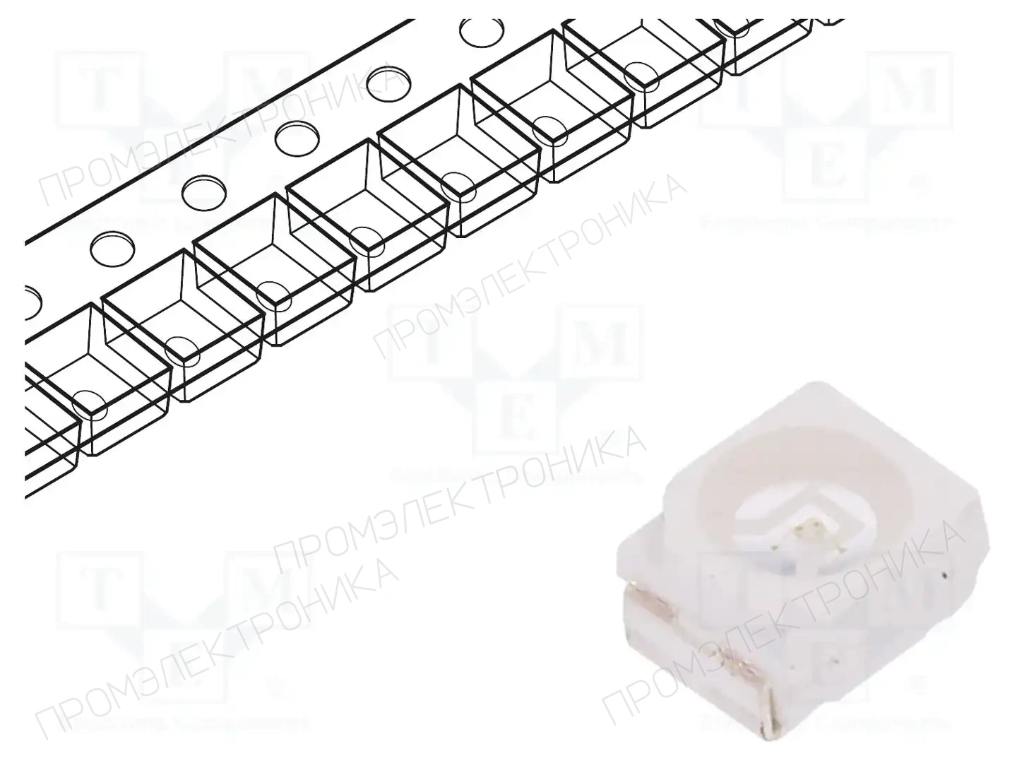FORYARD FYLS-3528NUBC — Светодиоды SMD цветные