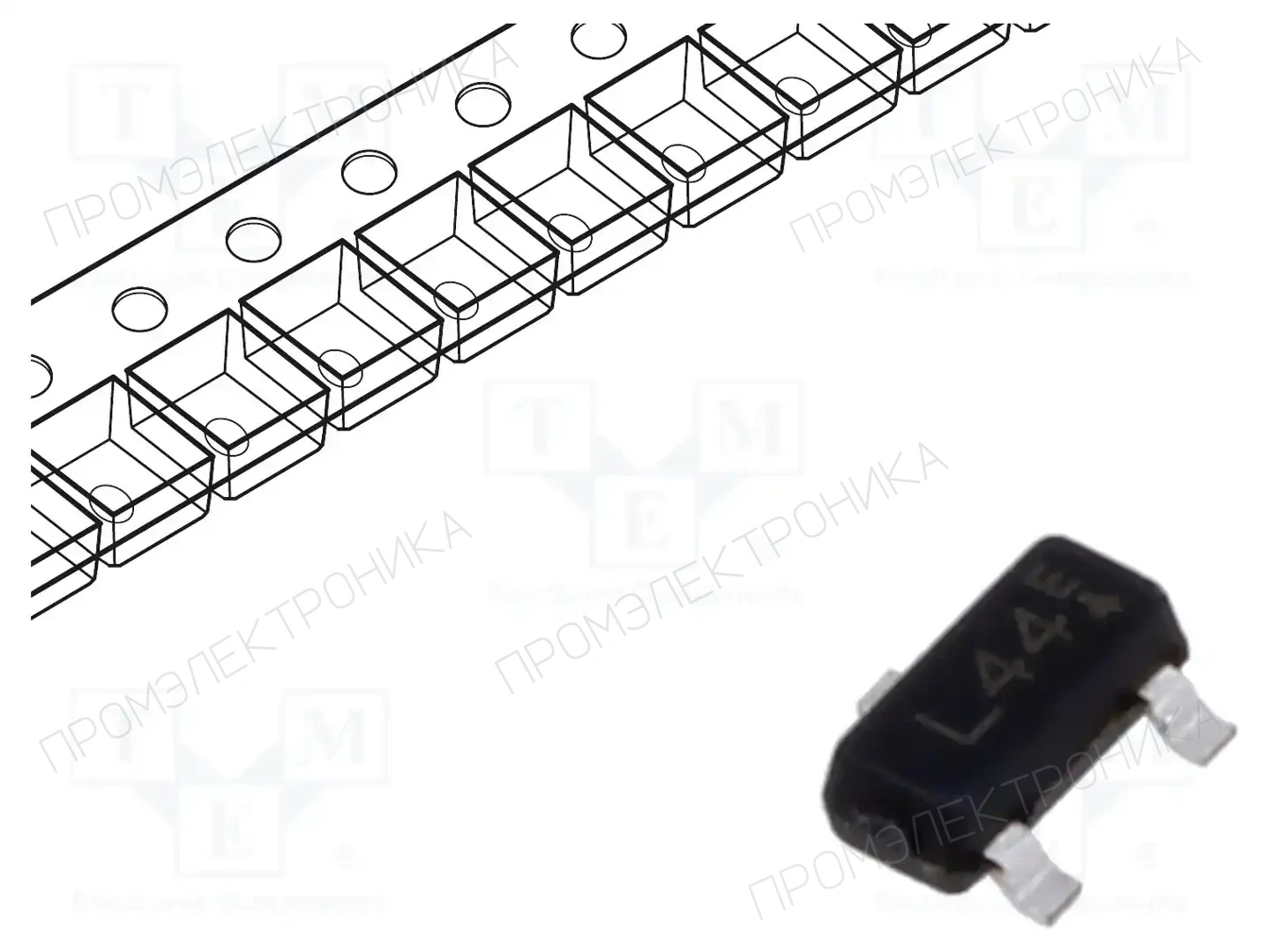 PanJit Semiconductor BAT54S_R1_00001 — Диоды Шотки SMD
