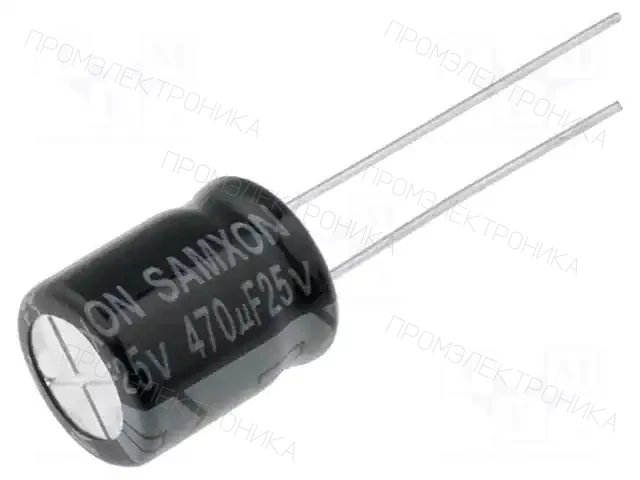 SAMXON EKM477M1EG1BRRSHP — Конденсаторы электролитические THT