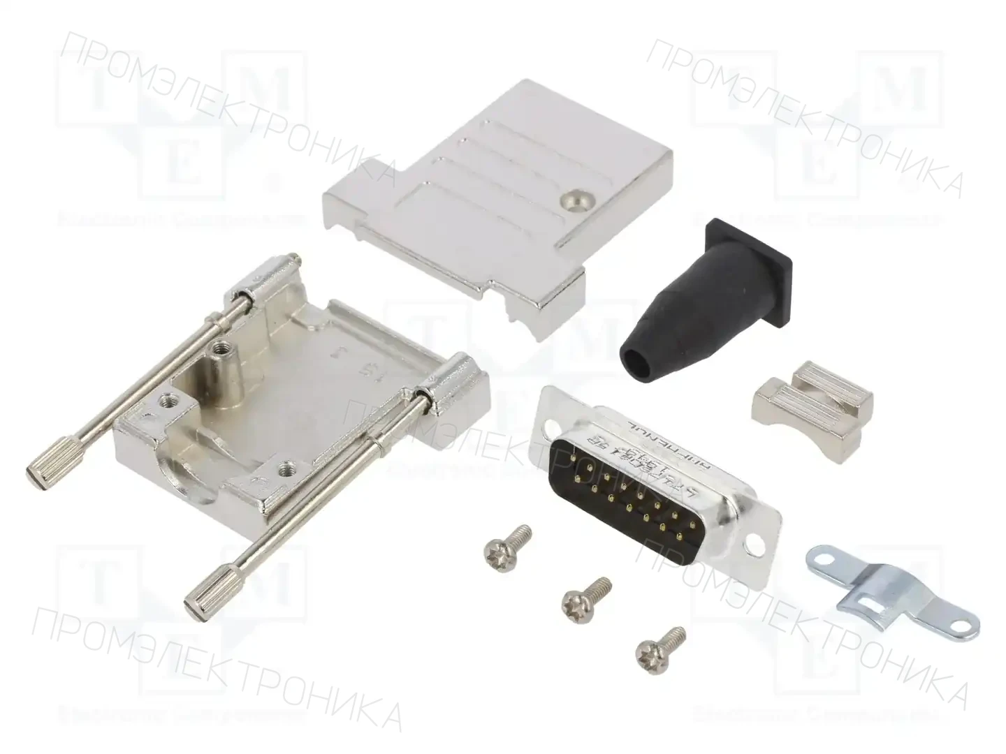 AMPHENOL COMMUNICATIONS SOLUTIONS L17DTSL15-RG-LJS-T+L717SDA15P — Комплектные штекеры D-Sub