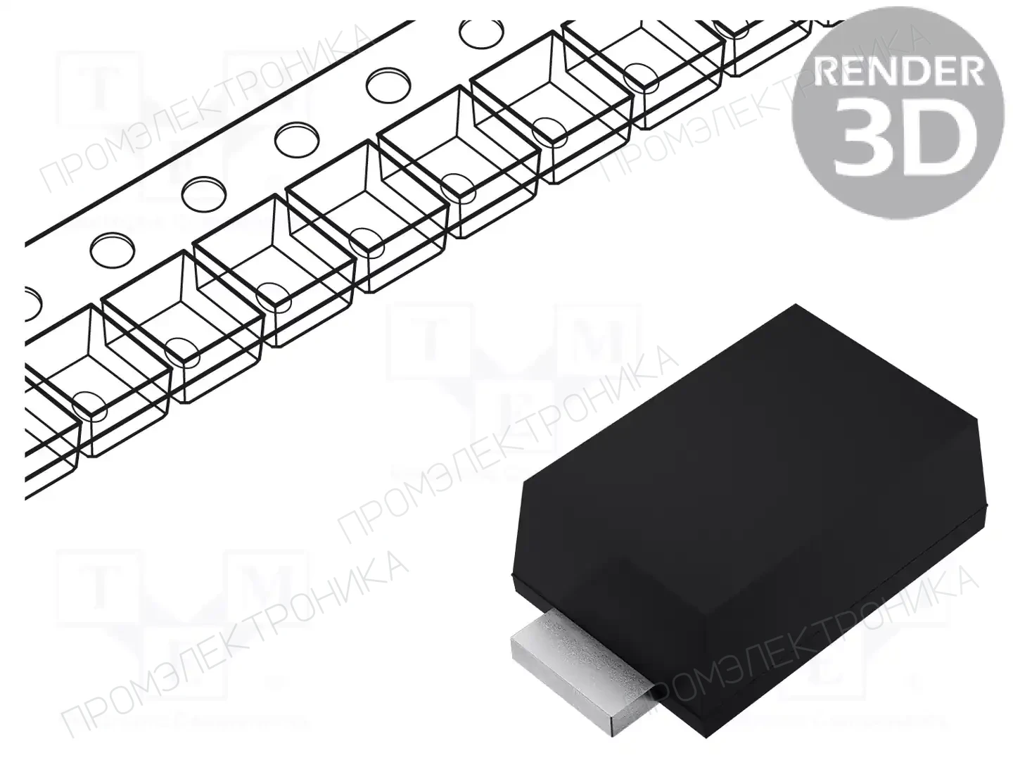 NEXPERIA BZT52H-B5V1,115 — Стабилитроны SMD
