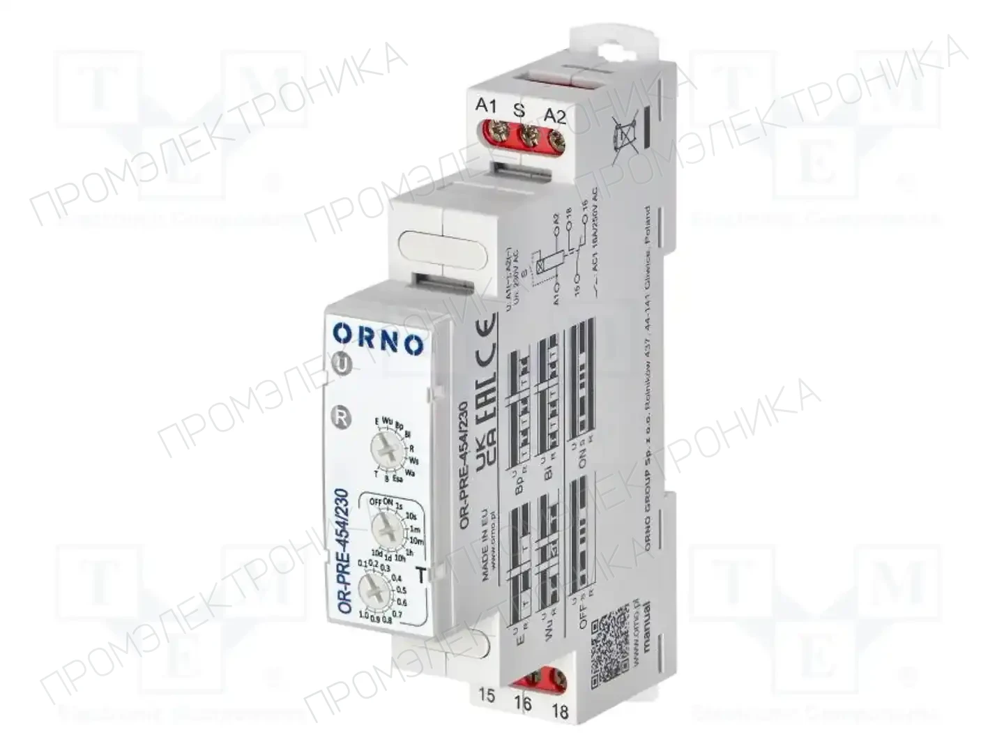 ORNO OR-PRE-454/230 — Временные аналоговые реле