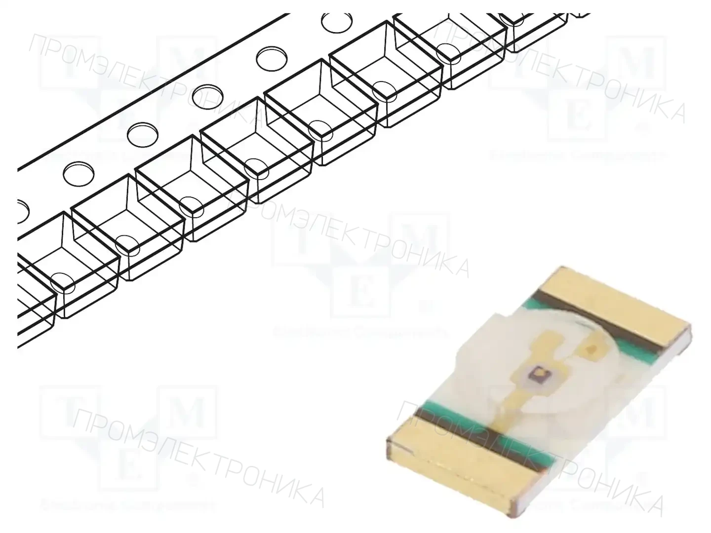 LITEON LTST-C216KGKT — Светодиоды SMD цветные